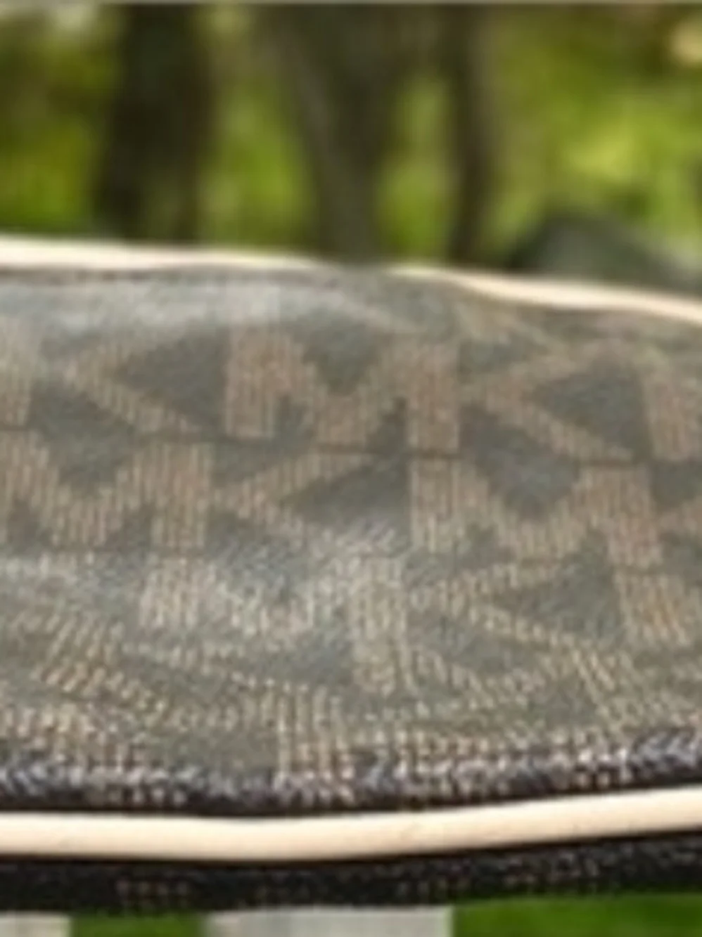 Michael Kors Brown and Beige Signature Crossbody Messenger